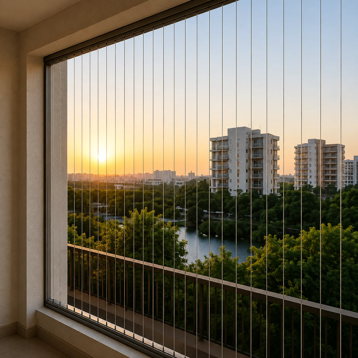 Invisible Grill for Apartment Pune
